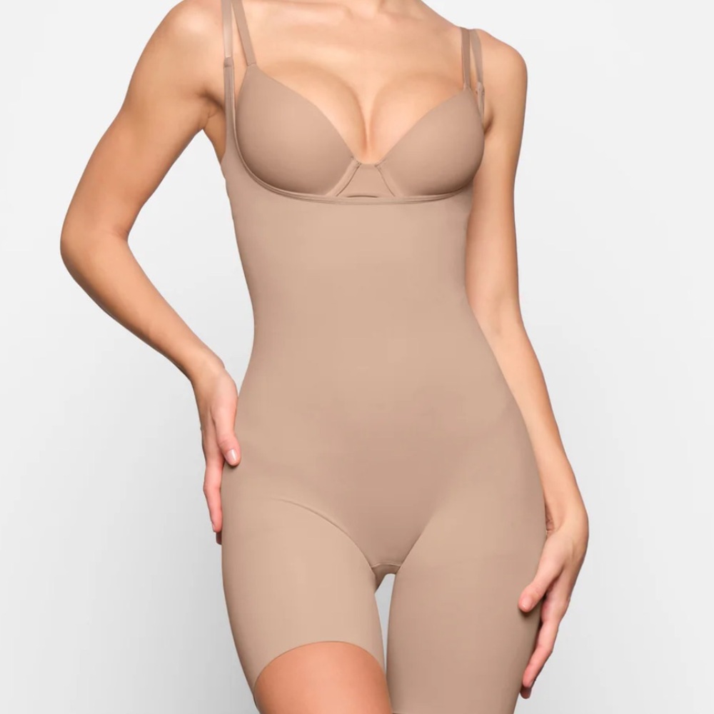 Butt Enhancing Open Bust Bodysuit